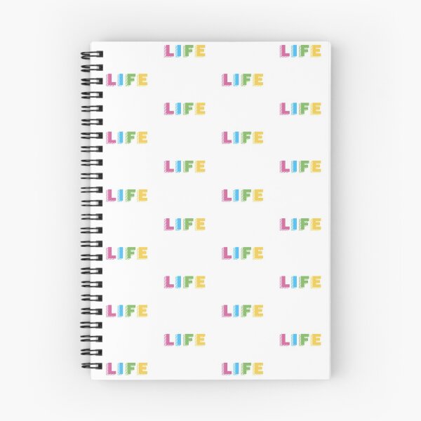 Item preview, LIFE Color Block Typography designed and sold by CR-Studio.