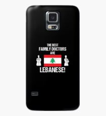 Medical Funny Best Family Doctors Lebanese Flag design Hülle & Klebefolie für Samsung Galaxy