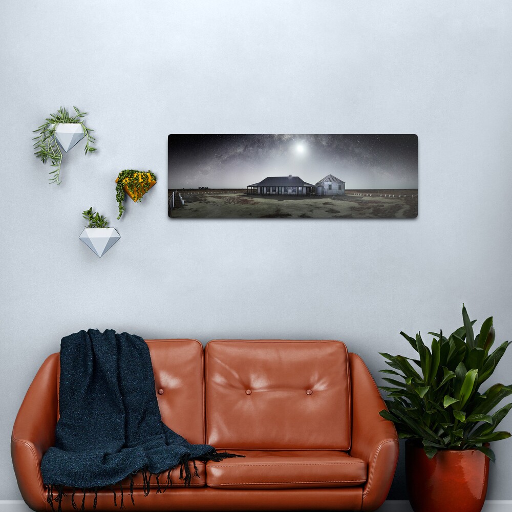 Moonrise, One Tree Hotel, Hay, New South Wales, Australia Metal Print