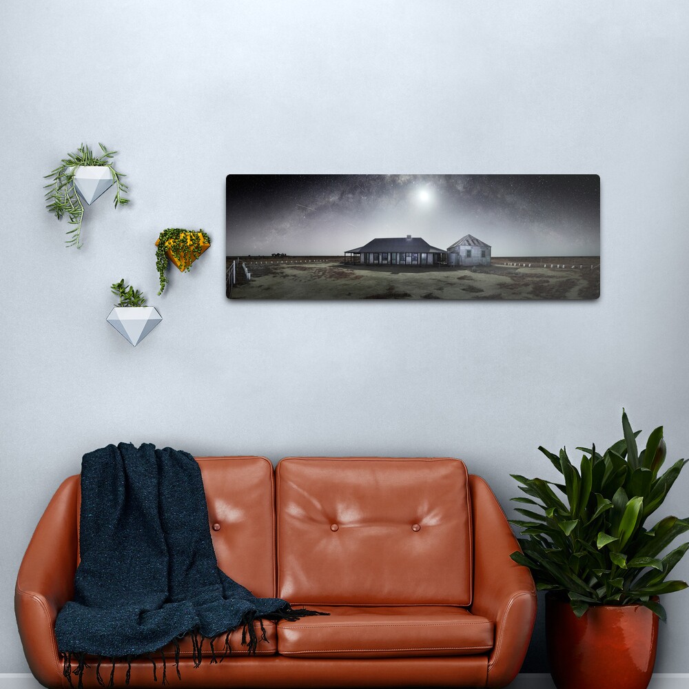Moonrise, One Tree Hotel, Hay, New South Wales, Australia Metal Print