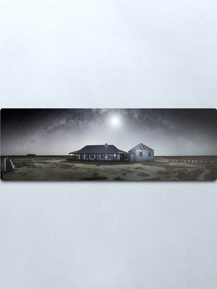 Alternate view of Moonrise, One Tree Hotel, Hay, New South Wales, Australia Metal Print