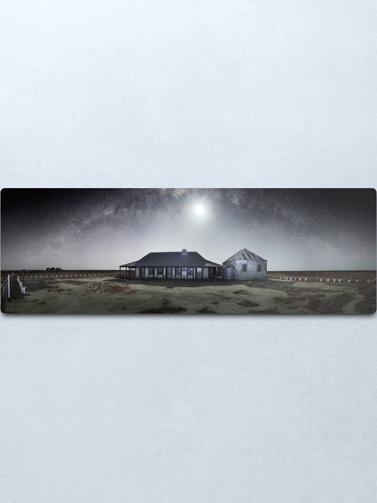 Alternate view of Moonrise, One Tree Hotel, Hay, New South Wales, Australia Metal Print