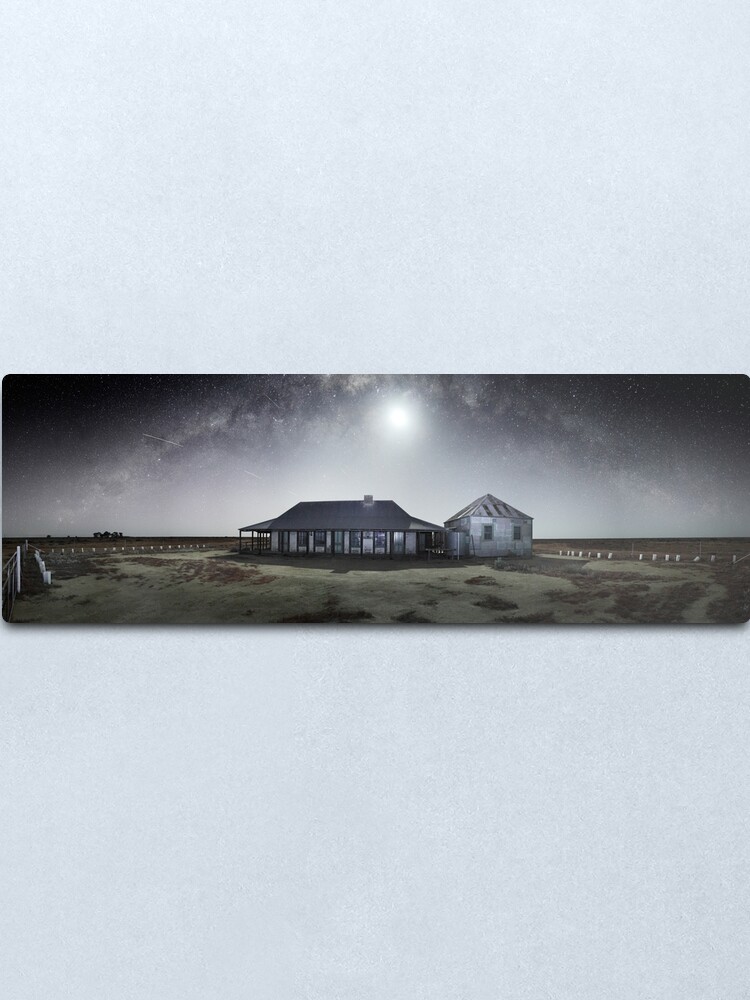 Alternate view of Moonrise, One Tree Hotel, Hay, New South Wales, Australia Metal Print