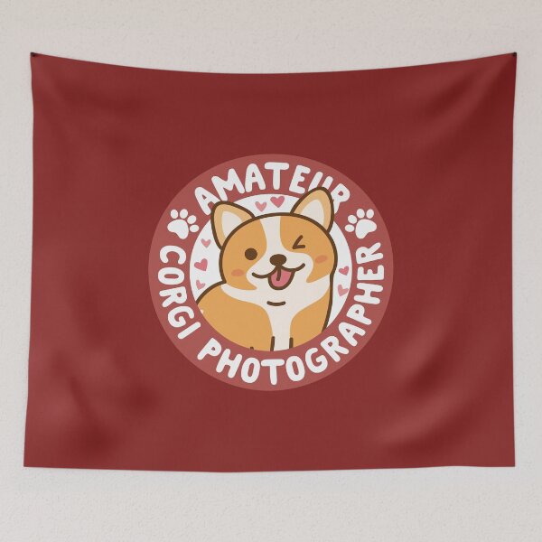 Item preview, Amateur Corgi Photographer designed and sold by juniperdesign.