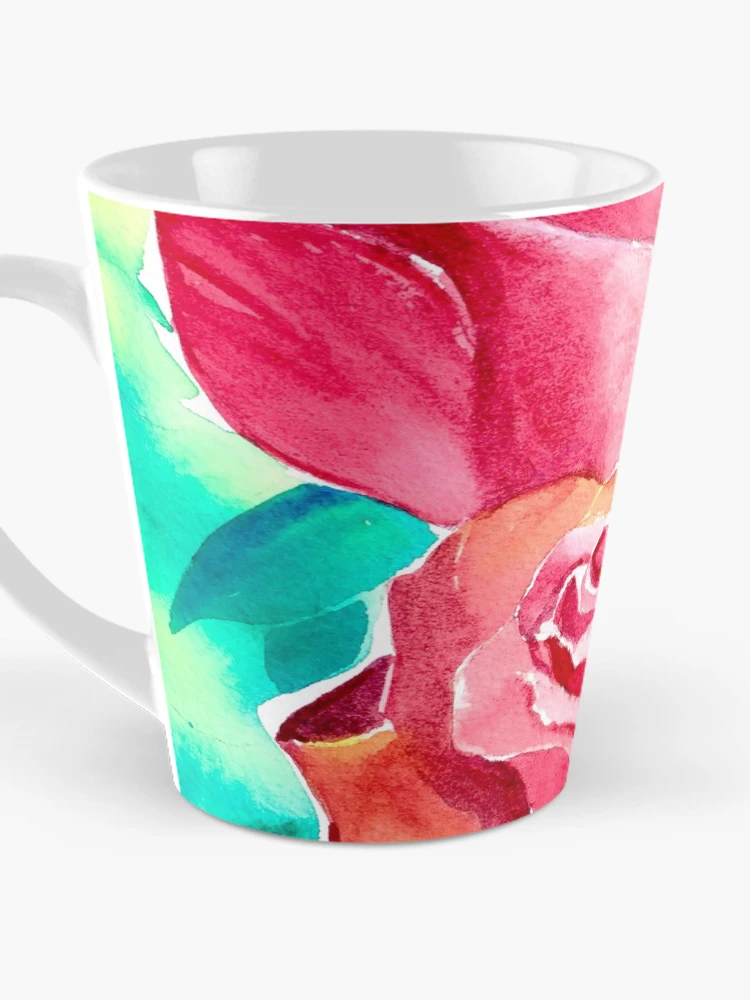 Thumbnail 3 of 4, Coffee Mug, Two Roses designed and sold by Allison Ashton.