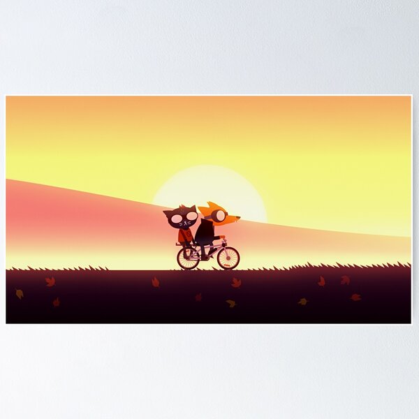 Artikel-Vorschau von Night in the woods cycles poster HD, designt und verkauft von Forster31337.