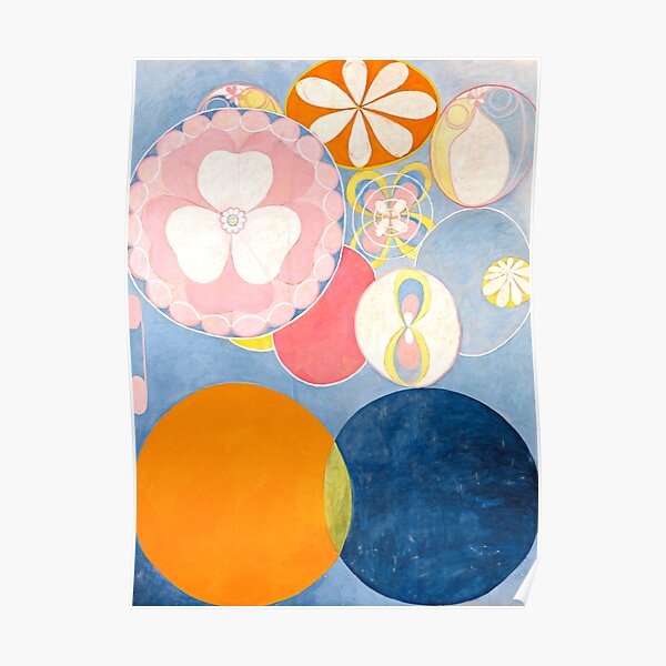 Hilma af Klint "The Ten Largest, No. 02, Childhood, Group IV" Poster
