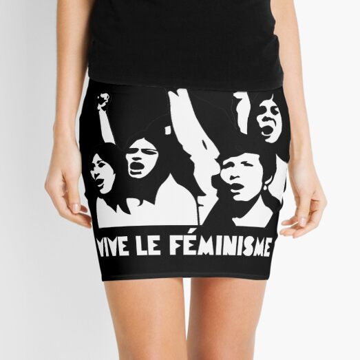 Vive Le Feminisme Mini Skirt