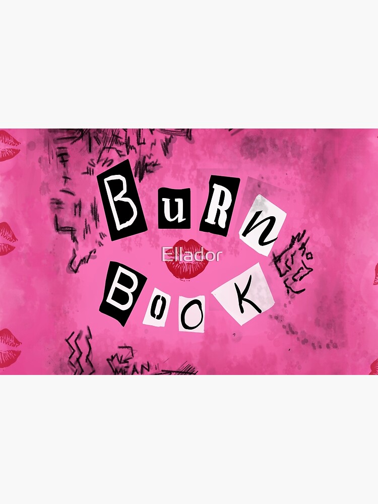 The Burn Book Sticker for Sale by Ellador