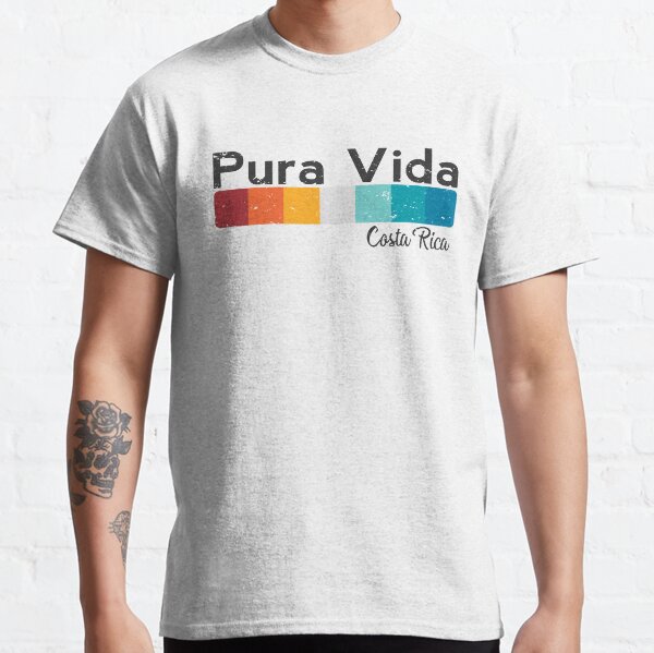 Pura Vida Costa Rica - Vacation Summer Funny Design Classic T-Shirt