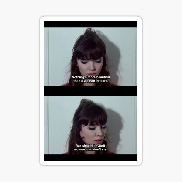Anna Karina Sticker
