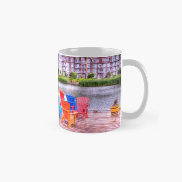 The dock at Blue Mountain Classic Mug