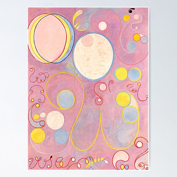 Item preview, Hilma af Klint "The Ten Largest, No. 08, Adulthood, Group IV" designed and sold by Alexandra Dahl.