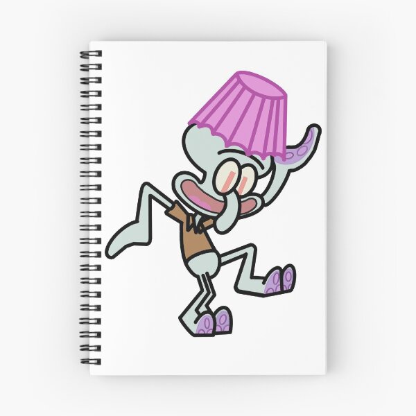 Item preview, Squidward Dancing with Lamp Shade on his Head designed and sold by mgilmartin100.