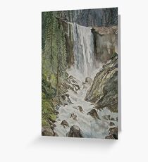 Vernal Falls Greeting Card