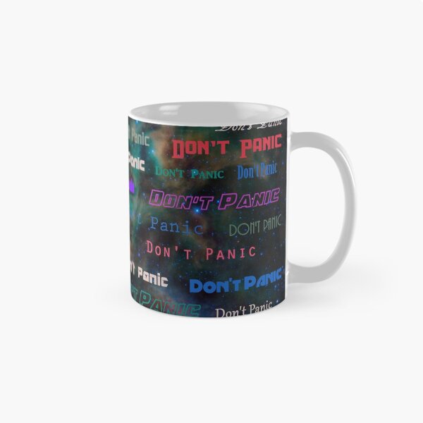 Item preview, Don't Panic in space designed and sold by Jarriet.