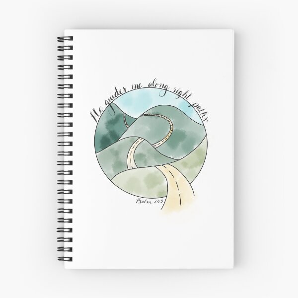 Item preview, He Guides Me Along Right Paths designed and sold by HeartBeams.