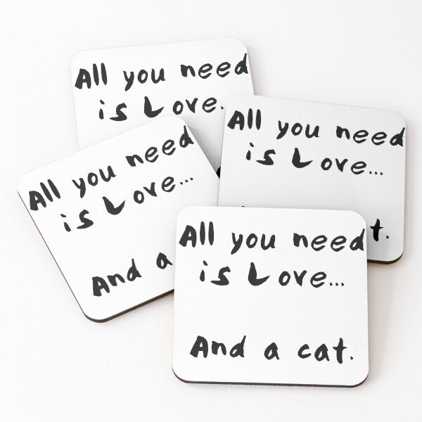 Item preview, Love and cats designed and sold by Trendature Online .
