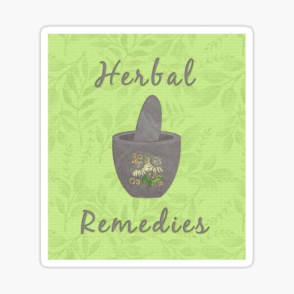 Item preview, Herbal Remedies Mortar and Pestle designed and sold by sweetpea73.