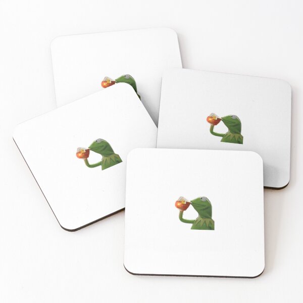 Item preview, Kermit sipping tea designed and sold by JComino.