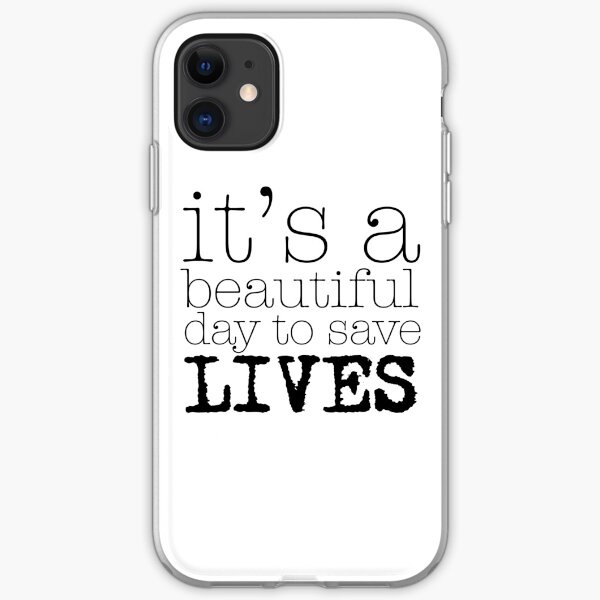 Beautiful day (white) iPhone Soft Case
