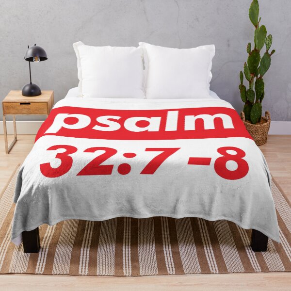 Item preview, Psalm 32:7-8 Quote The Bible Inspirational You Will Protect Me From Trouble designed and sold by ProjectX23.