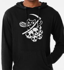 Katze hat deine Seele? II Leichter Hoodie