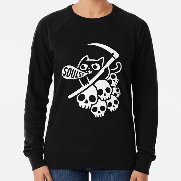 Cat Got Your Soul? II Lightweight Sweatshirt