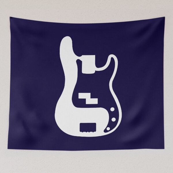 Item preview, Minimal Bass - Precision Bass (White) designed and sold by enoyes.