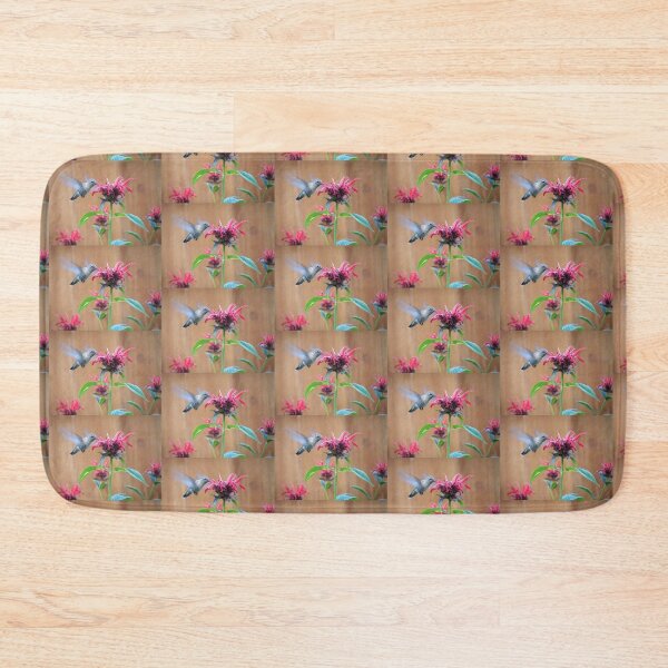 Item preview, The Hummingbird and the Bee Balm designed and sold by Martha Sherman.