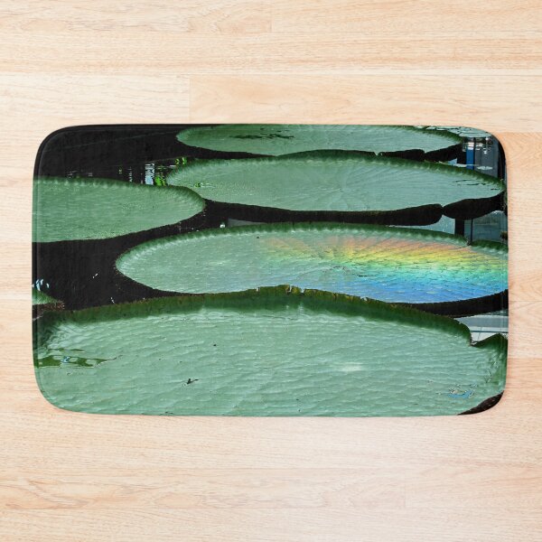 Item preview, A natural rainbow on an Amazon Waterlily Leaf. designed and sold by Cars around Adelaide.