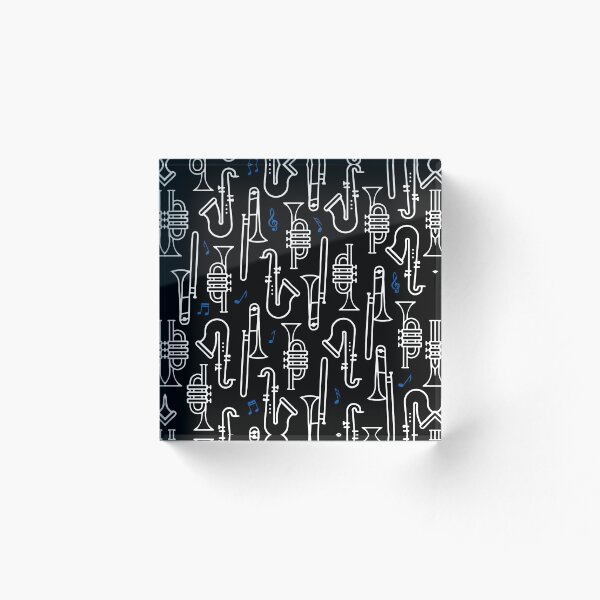 Item preview, Jazz Music Black and White designed and sold by VintageStyle.