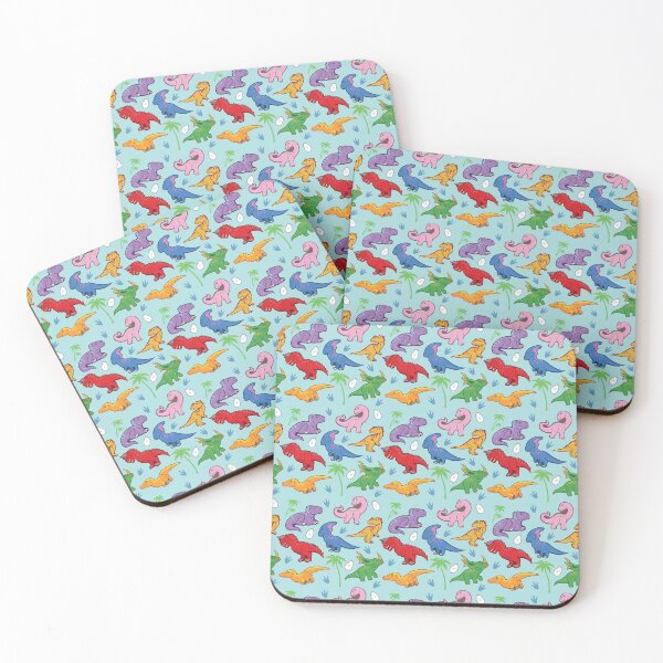 Item preview, Cute Dinosaur Pattern designed and sold by TheKohakuDragon.