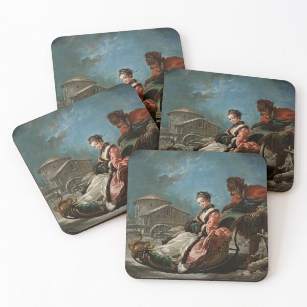 Item preview, The Four Seasons - Winter by François Boucher designed and sold by Xzendor7 Digital Art Creations.