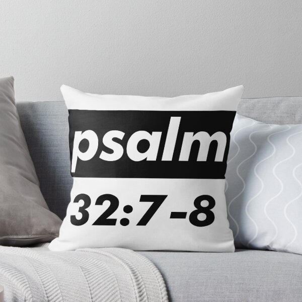 Item preview, Psalm 32:7-8 Quote The Bible Inspirational You Will Protect Me From Trouble designed and sold by ProjectX23.