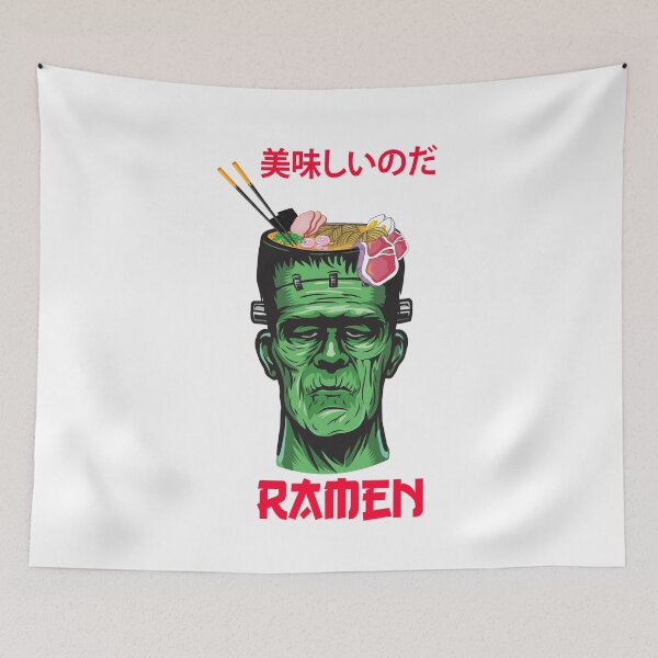 Item preview, Frankenstein's monster-T-Shirt-Ramen Noodles designed and sold by TeeARTHY.