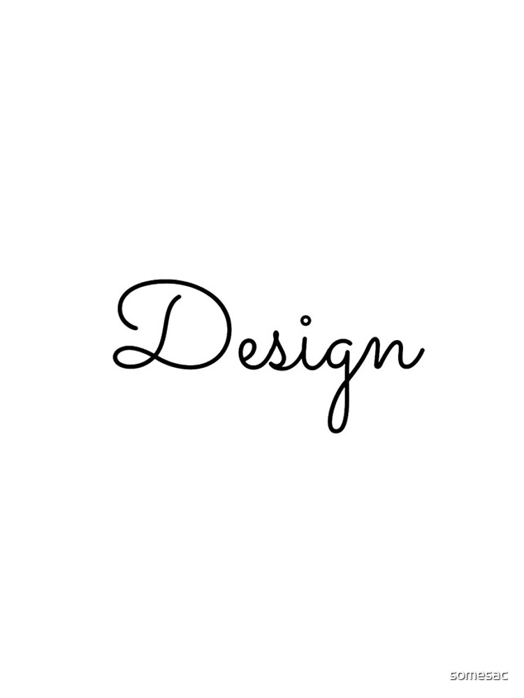 Thumbnail 4 of 4, iPhone Case, Design in Script designed and sold by somesac.