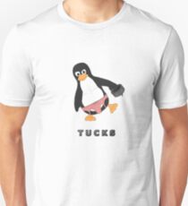 Tucks the penguin Unisex T-Shirt