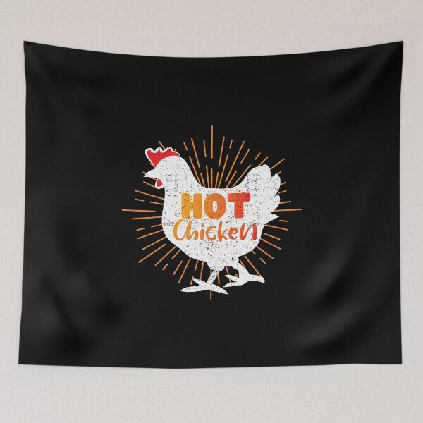 Item preview, Fried Chicken Lover Design - Nashville Hot Chicken print designed and sold by woodsgoodsco.