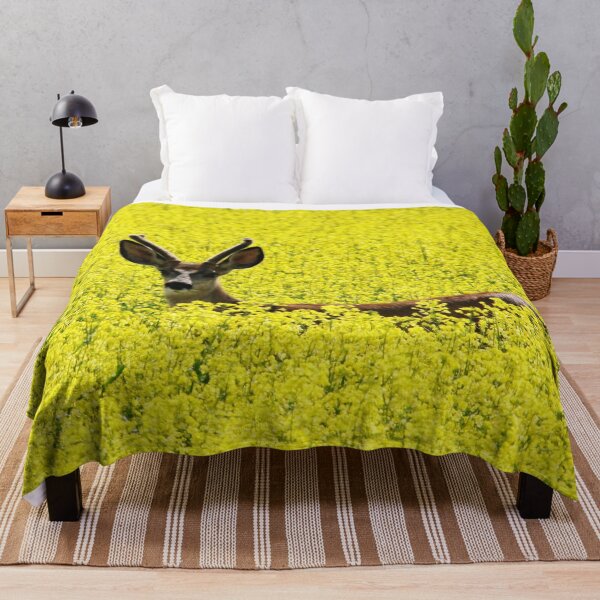 Item preview, Deer in the Canola Field designed and sold by Alyce Taylor.
