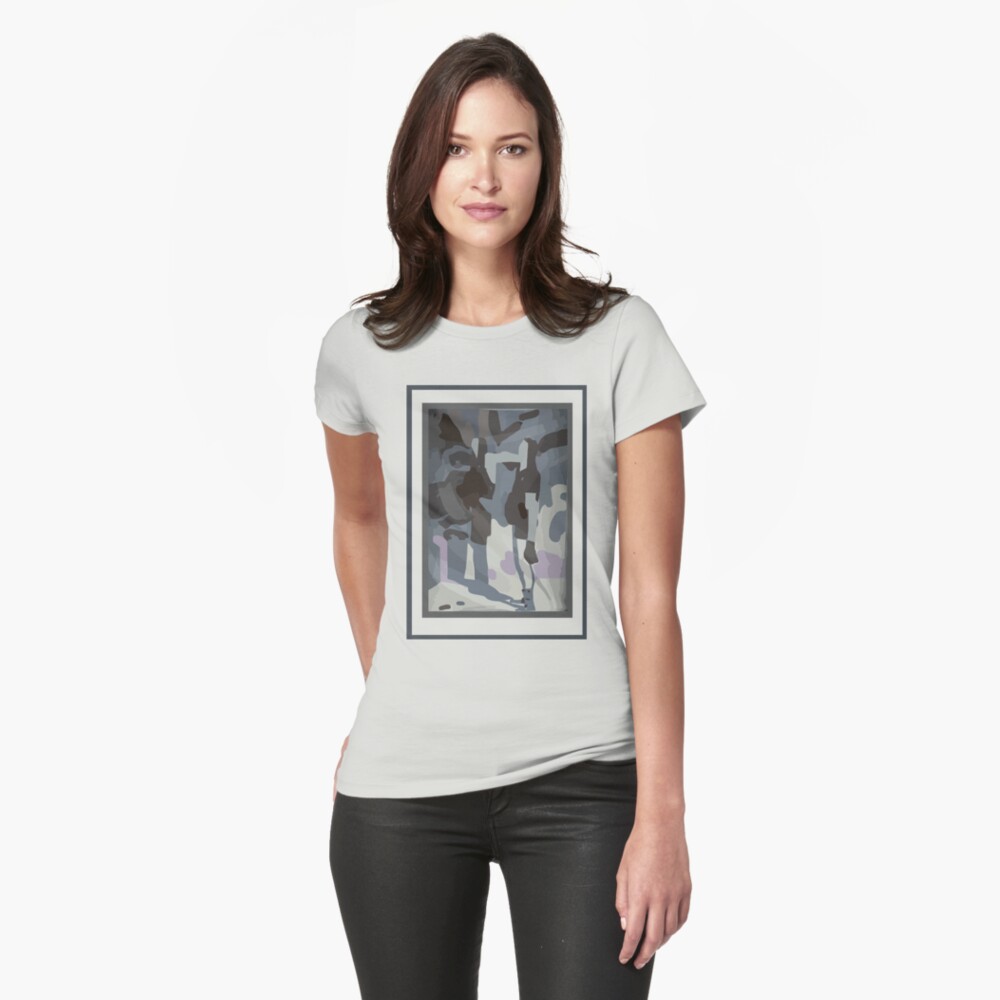 Item preview, Fitted T-Shirt designed and sold by scolecite.