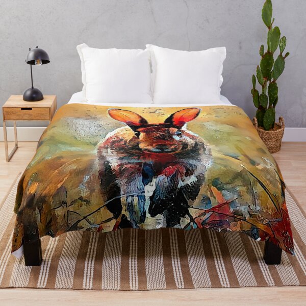 Item preview, Impressionistic Portrait of an Autumn Bunny designed and sold by Alyxandre.