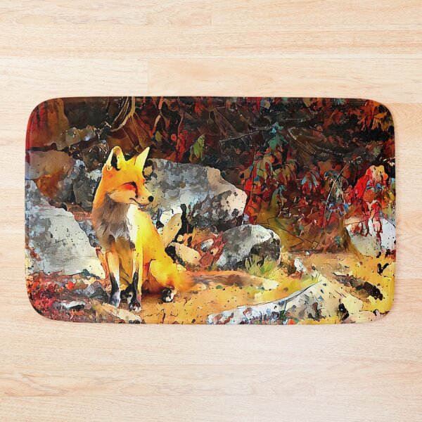 Item preview, Forest Fox on an Autumn Day designed and sold by Alyxandre.