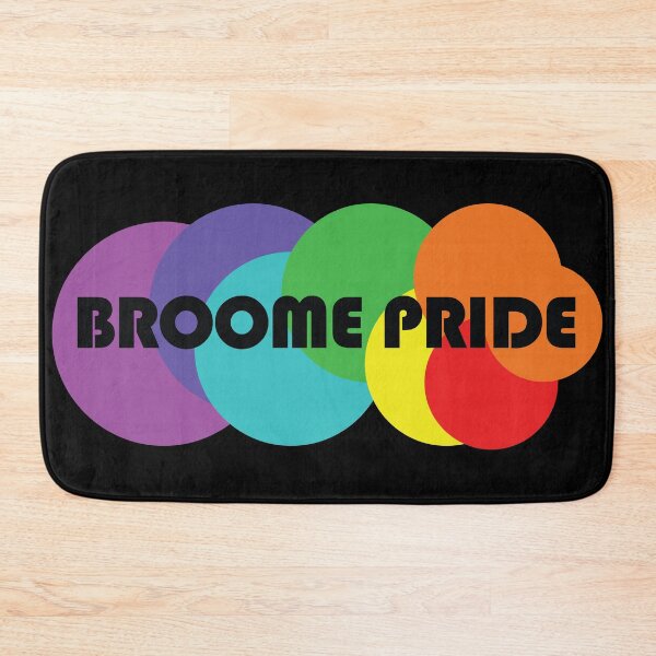 Item preview, Broome Pride Deconstructed Circles - Black designed and sold by BroomePride.