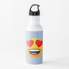 Herzschlag-Liebe Emoji Trinkflasche