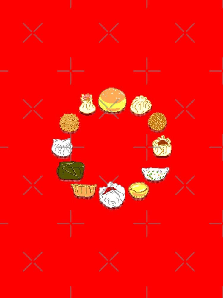 Thumbnail 4 of 4, iPhone Case, Dim Sum o' Clock 8-Bit designed and sold by CCCDesign.