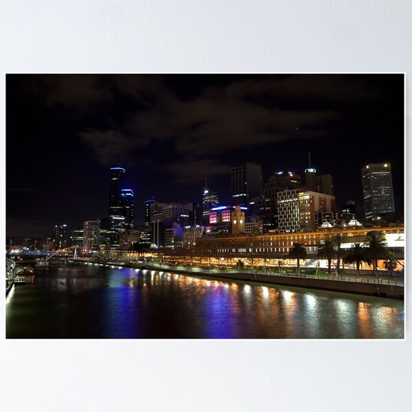 Item preview, Melbourne City At Night designed and sold by Scott Sheehan.