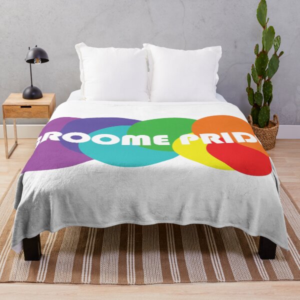 Item preview, Broome Pride Deconstructed Circles - White  designed and sold by BroomePride.