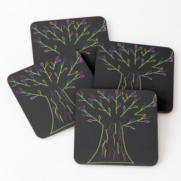Item preview, Colorful Neon Tree Digital Design designed and sold by Stephanie Janae Schork.