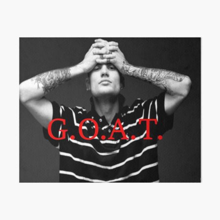 Kerser Rapper Goat Eshay Art Board Print